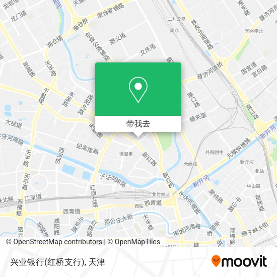 兴业银行(红桥支行)地图