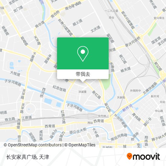 长安家具广场地图