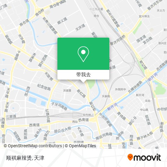 顺褀麻辣烫地图