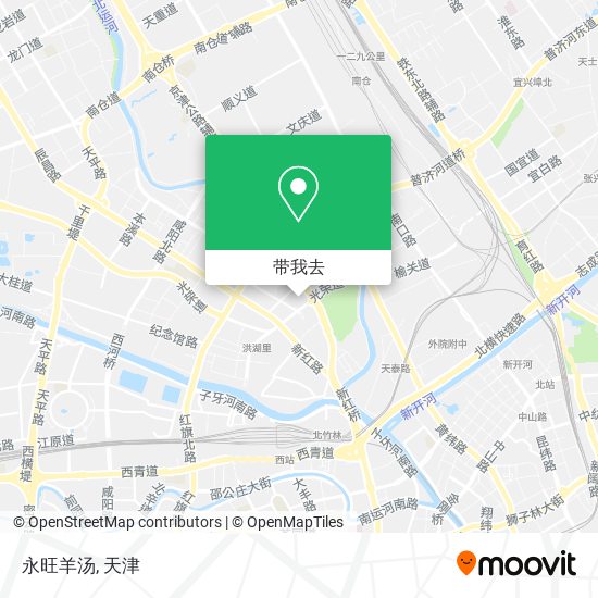永旺羊汤地图