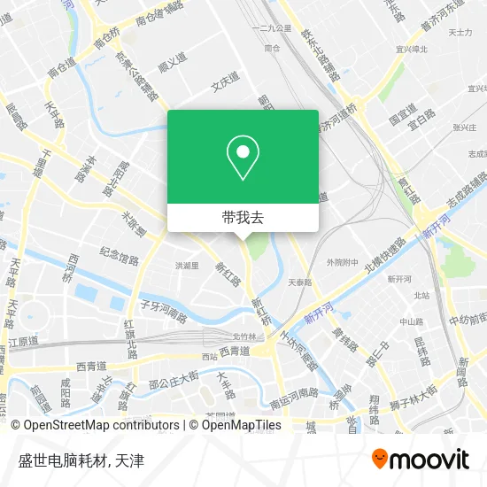 盛世电脑耗材地图
