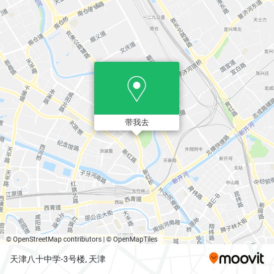 天津八十中学-3号楼地图