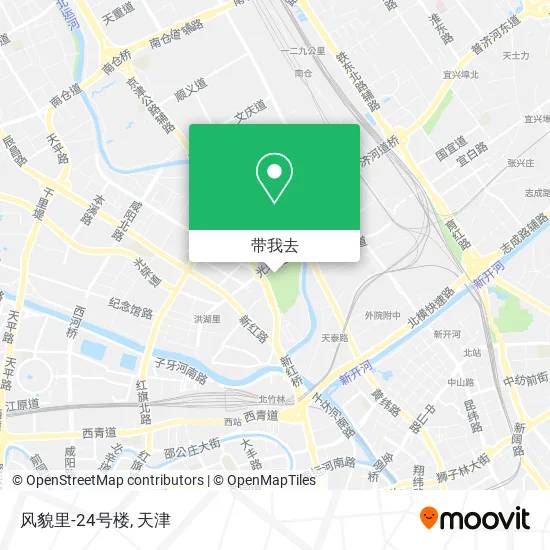 风貌里-24号楼地图