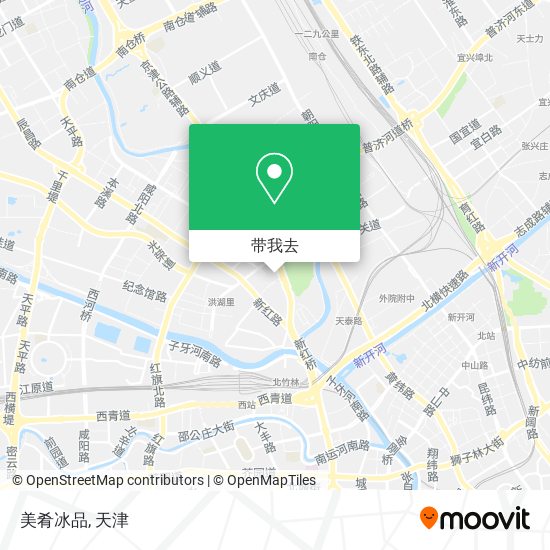 美肴冰品地图