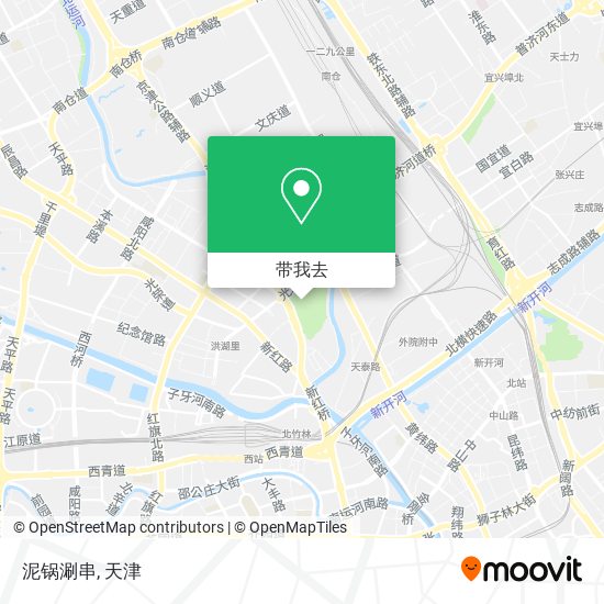 泥锅涮串地图