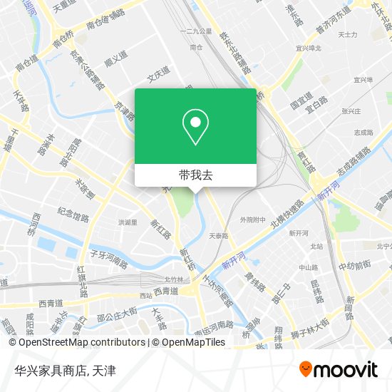 华兴家具商店地图