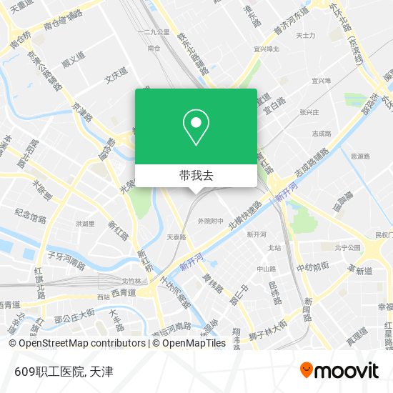 609职工医院地图