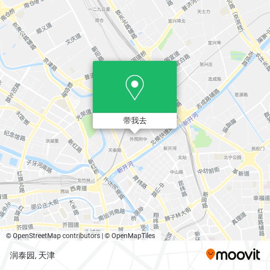 润泰园地图