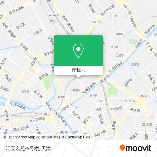 汇宝名苑-6号楼地图