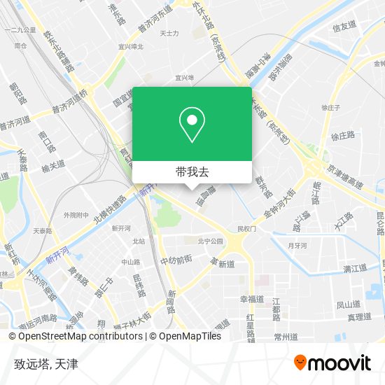 致远塔地图