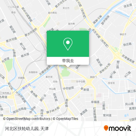 河北区扶轮幼儿园地图