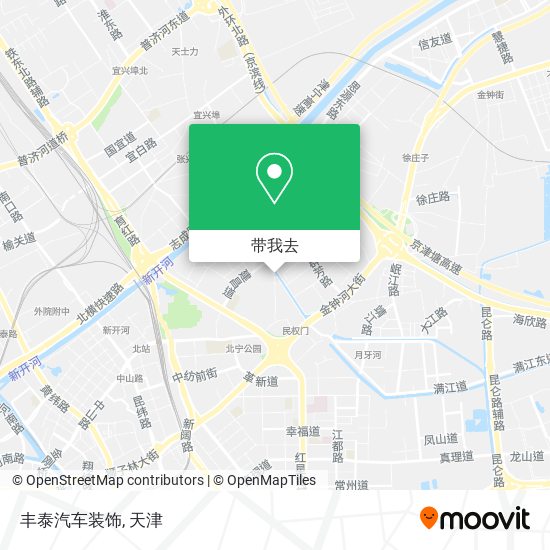 丰泰汽车装饰地图