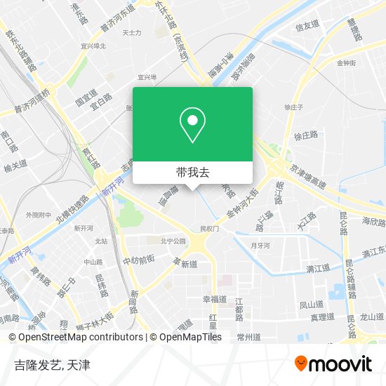 吉隆发艺地图