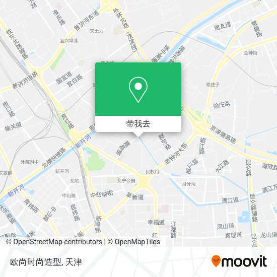 欧尚时尚造型地图