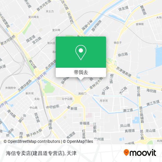 海信专卖店(建昌道专营店)地图