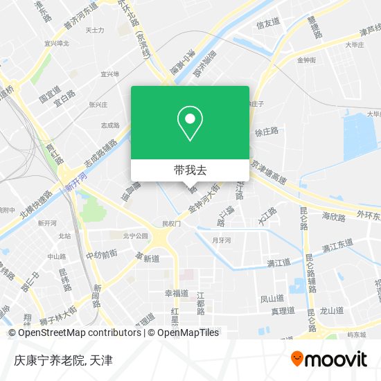庆康宁养老院地图