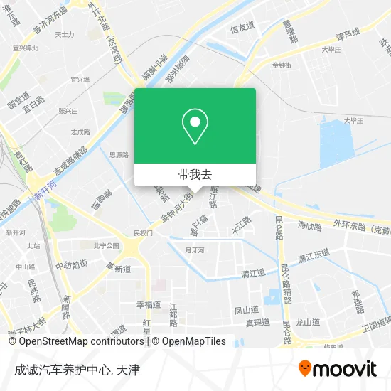 成诚汽车养护中心地图