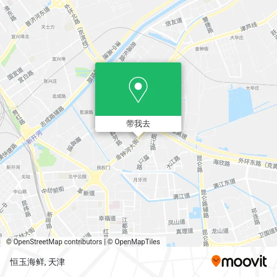 恒玉海鲜地图