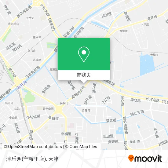 津乐园(宁桥里店)地图