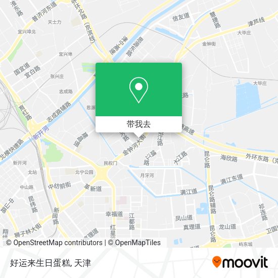 好运来生日蛋糕地图