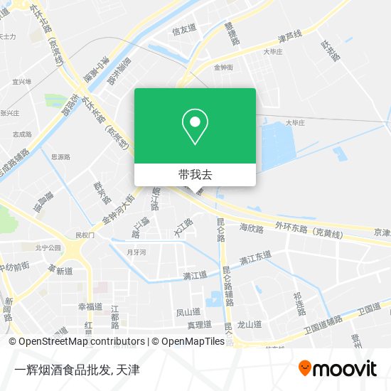 一辉烟酒食品批发地图
