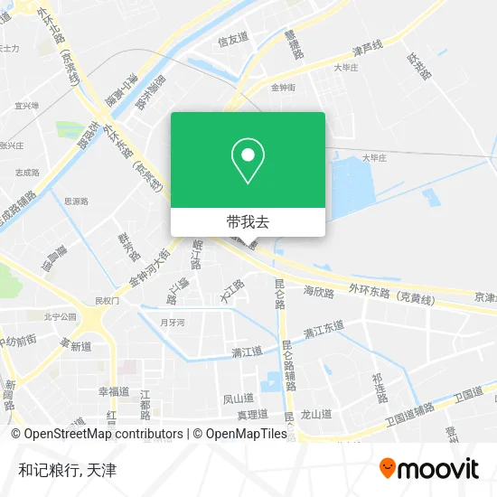和记粮行地图