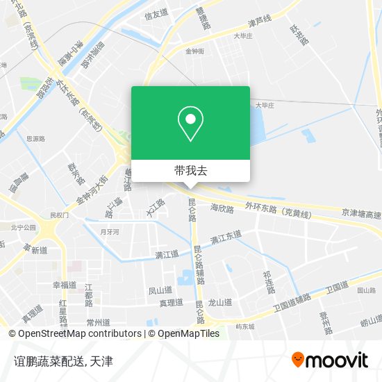 谊鹏蔬菜配送地图