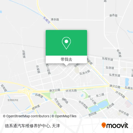 德系通汽车维修养护中心地图