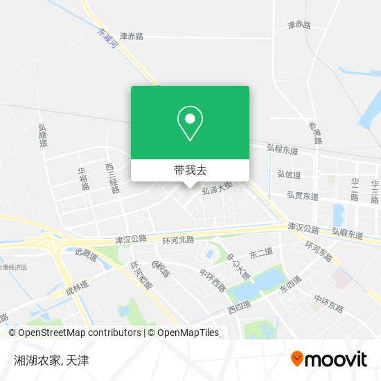 湘湖农家地图