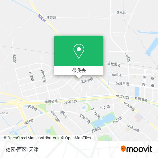 德园-西区地图