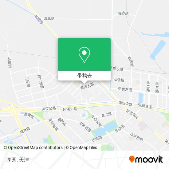 厚园地图