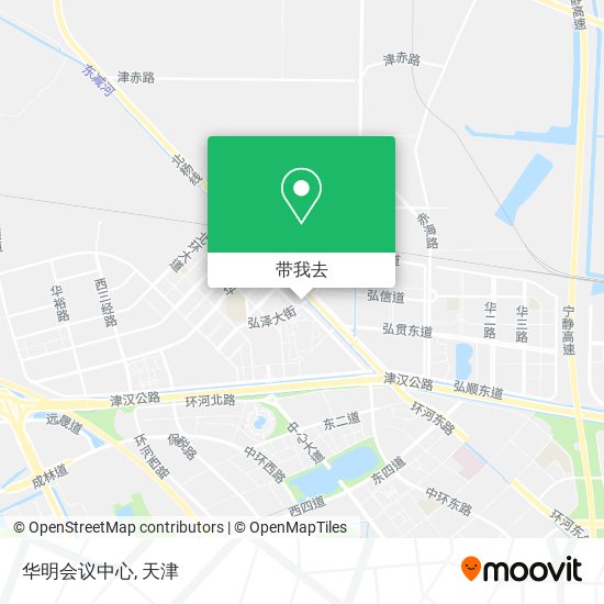 华明会议中心地图