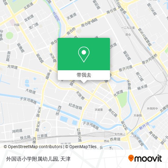 外国语小学附属幼儿园地图