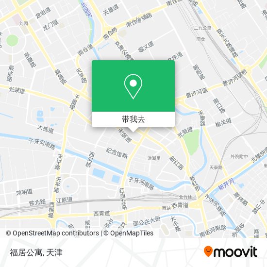 福居公寓地图