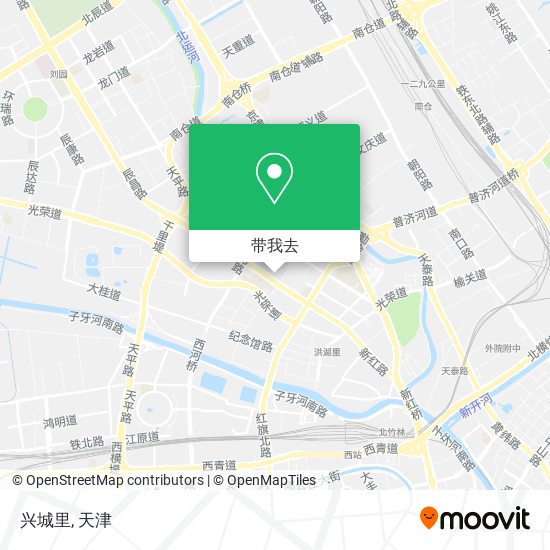 兴城里地图