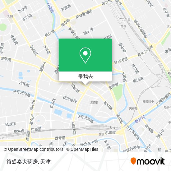 裕盛泰大药房地图