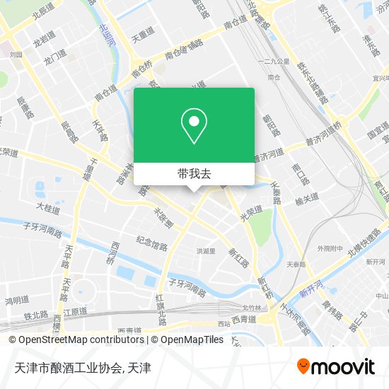 天津市酿酒工业协会地图