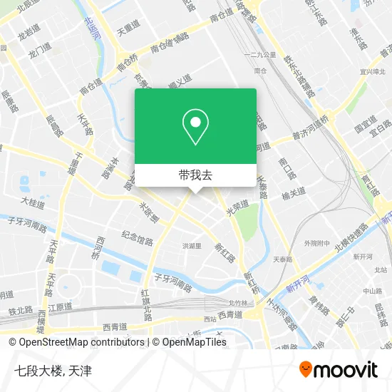 七段大楼地图