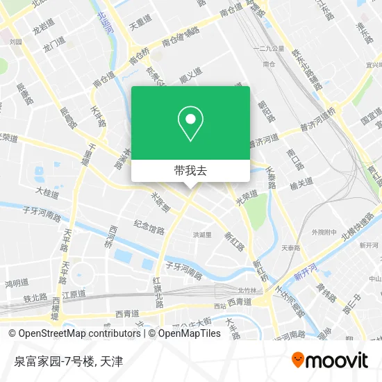 泉富家园-7号楼地图