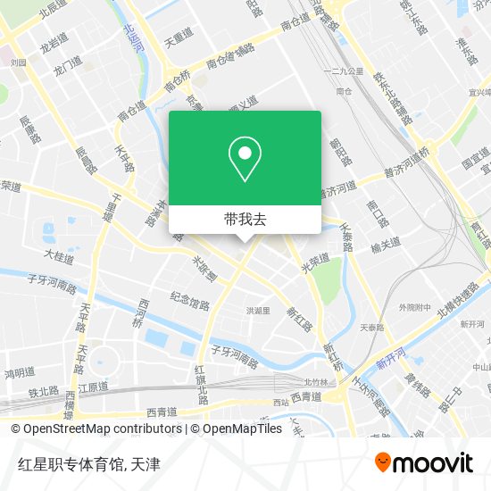 红星职专体育馆地图
