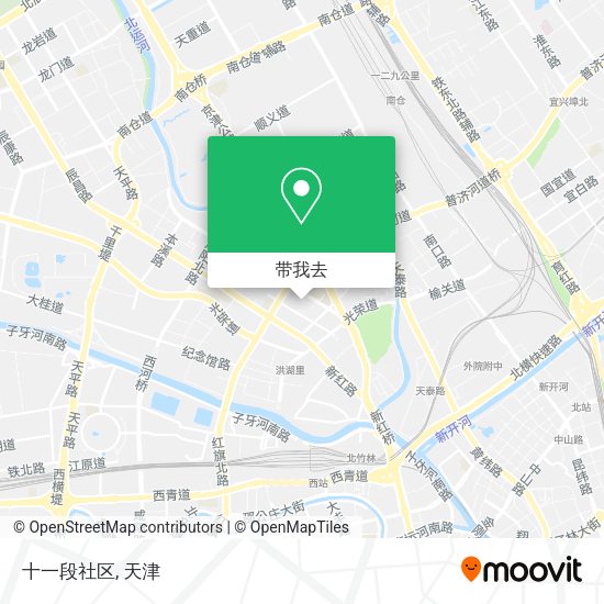 十一段社区地图