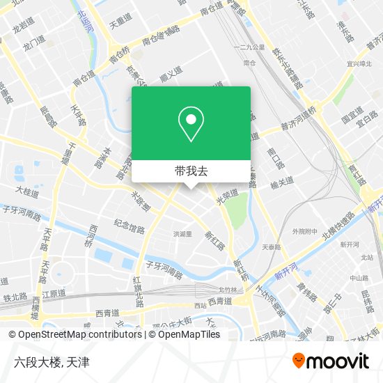 六段大楼地图