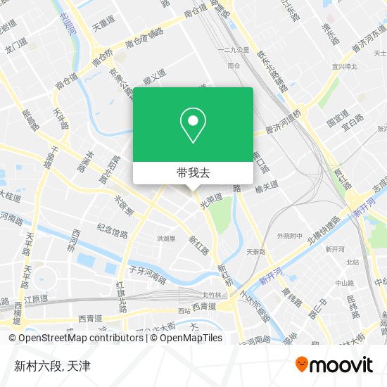 新村六段地图