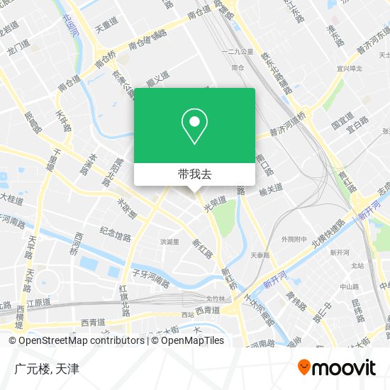 广元楼地图