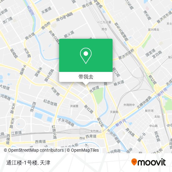 通江楼-1号楼地图