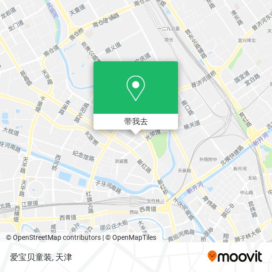 爱宝贝童装地图