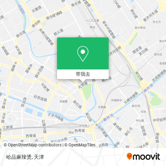哈品麻辣烫地图