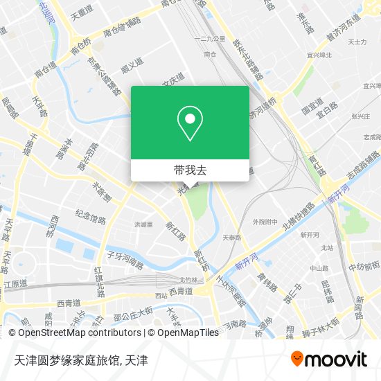 天津圆梦缘家庭旅馆地图