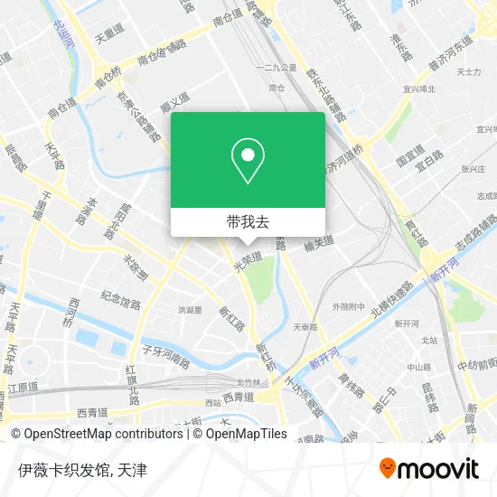 伊薇卡织发馆地图