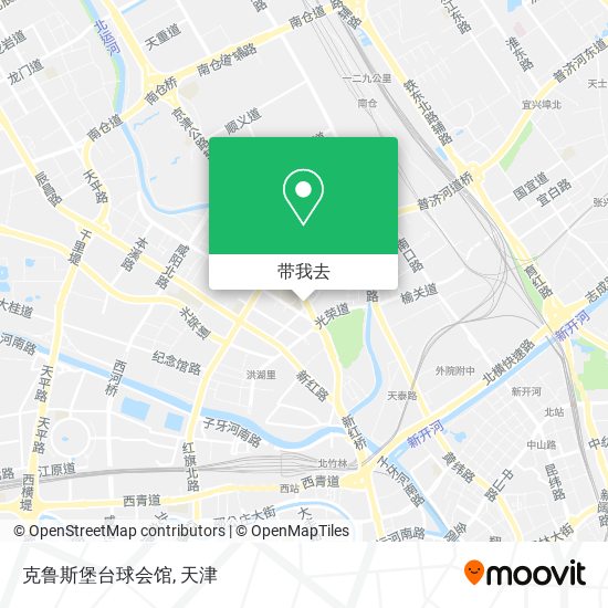 克鲁斯堡台球会馆地图